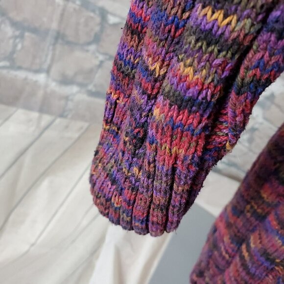 Vintage 80s Multicolor Crew Sweater Men's Large - Picture 7 of 15